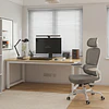 Escritorio Metal Classic Beige Blanco