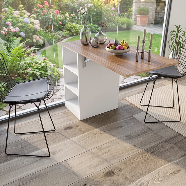 Isla Comedor Cocina Enjoy Blanco
