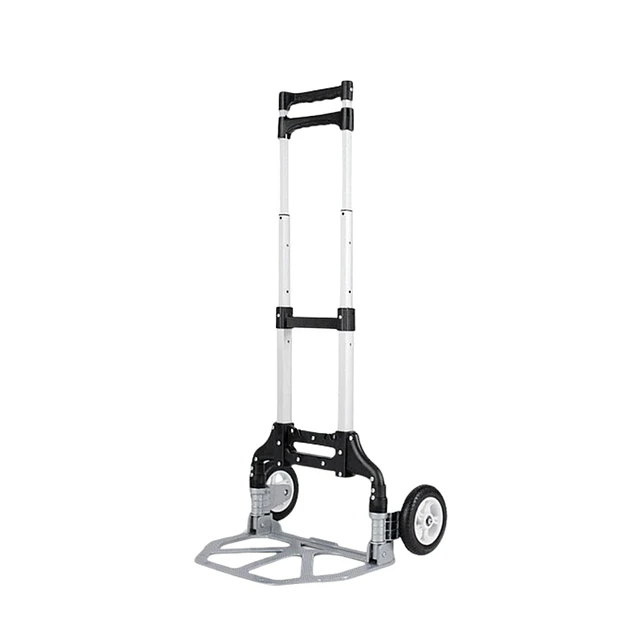 Carro Yegua De Carga Plegable Aluminio Be Design Ruedas De Goma 100 X 38.5 X 27 cm 