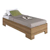 Cama 1 Plaza Miel Be Design Xangai 90x190 cm - Cama Juvenil Baja MDP