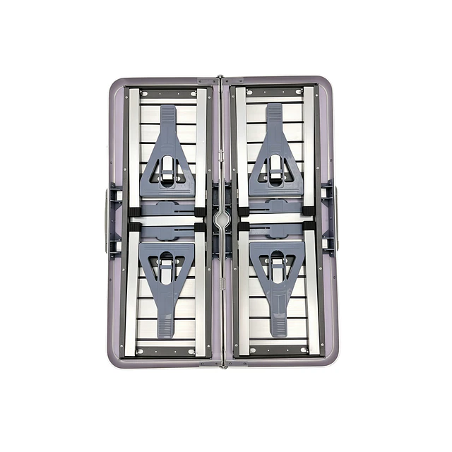 Mesa Plegable Aluminio Con Sillas Portátil