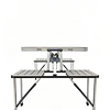 Mesa Plegable Aluminio Con Sillas Portátil