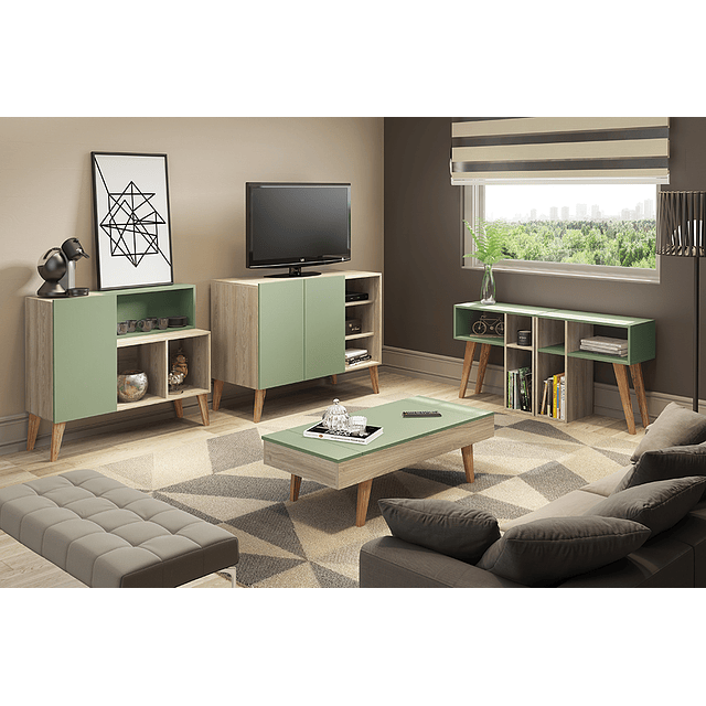 Mesa Centro 1002 Leaves VD