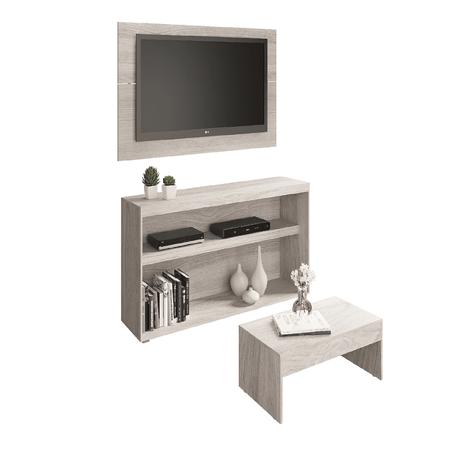 Combo Hogar Carvalle Gris