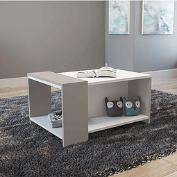 Mesa Centro Rectangular Blanca