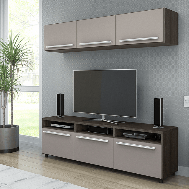 Estante Para Tv 4 Espacios