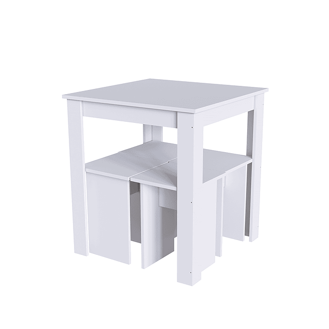 Mesa comedor + 4 pisos Montreal