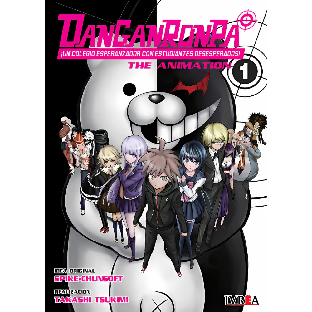 Danganronpa - Monokuma Y Usami 2 Polera Anime - Polera - s / Blanco