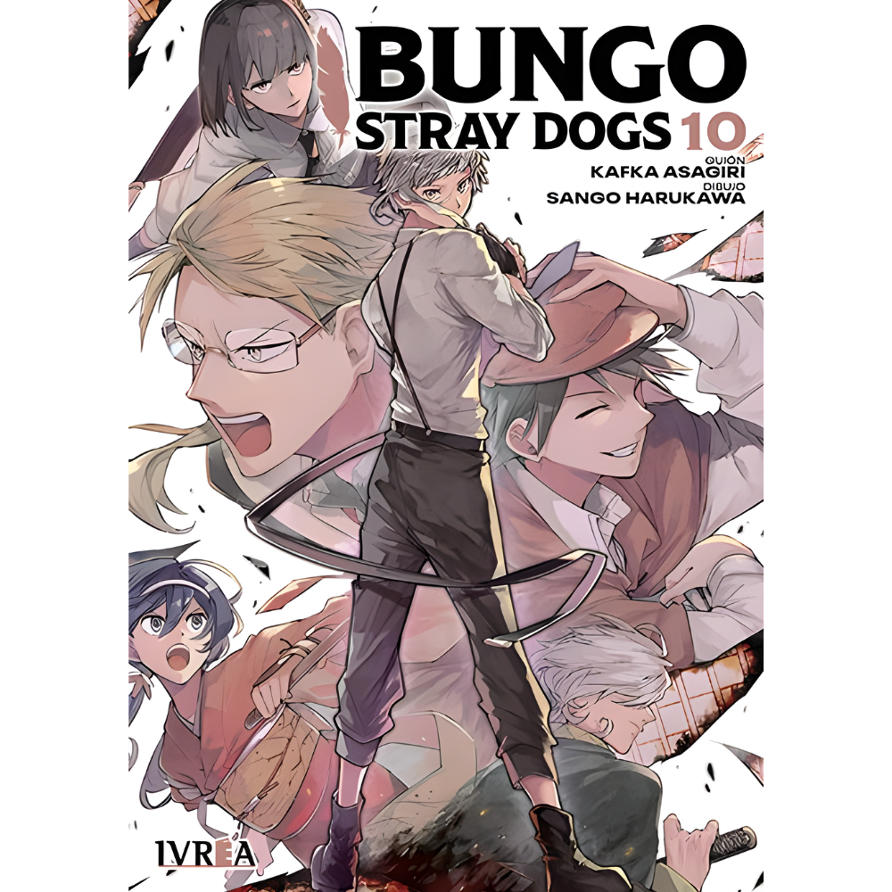 Bungo Stray Dogs - Anime - Polera - 10 / Blanco