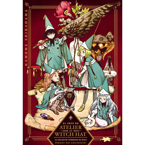 El arte de Atelier of Witch Hat