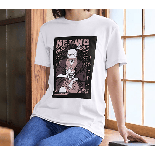 Polera Demon Slayer: Kimetsu no Yaiba / Nezuko