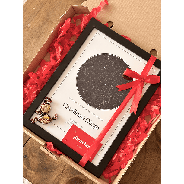 Cuadro Mapa Estelar 1