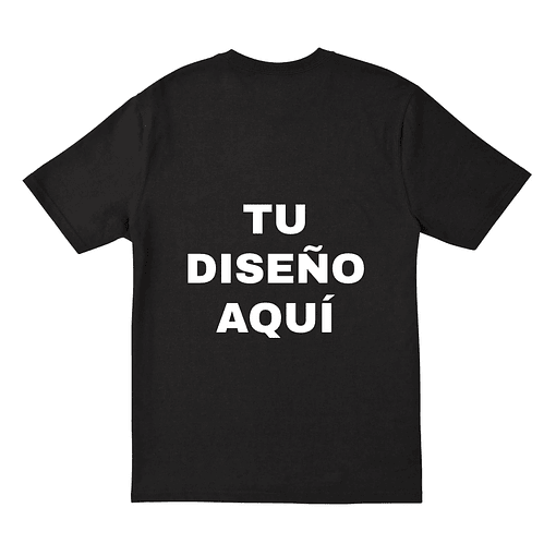Polera - Personalizada - NEGRO