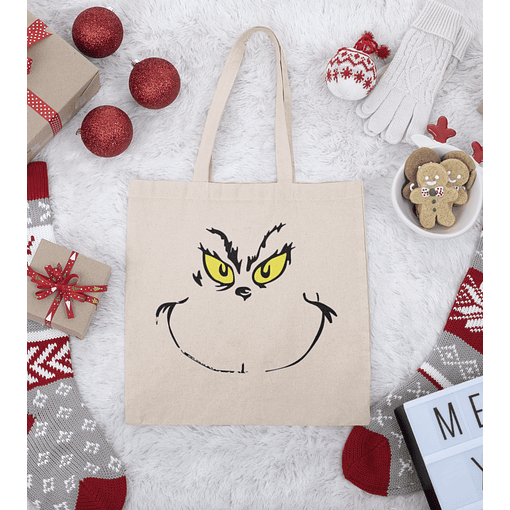 Tote bag Navidad Grinch