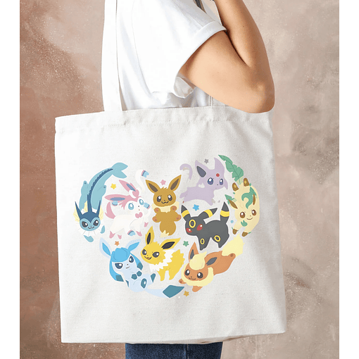 Tote bag Pokemón - Eevee