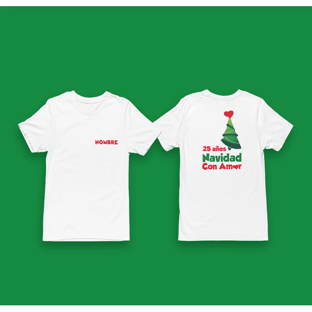 Polera Navidad con Amor - 25 años 3
