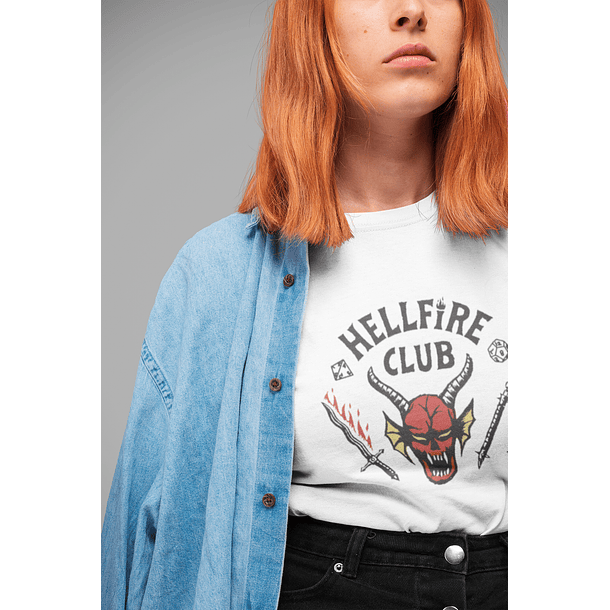 Polera Stranger Things- Hellfire Club 2