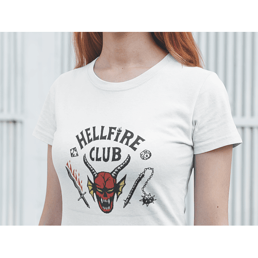Polera Stranger Things- Hellfire Club