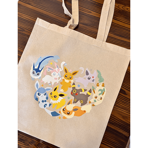 Tote bag Pokemón - Eevee