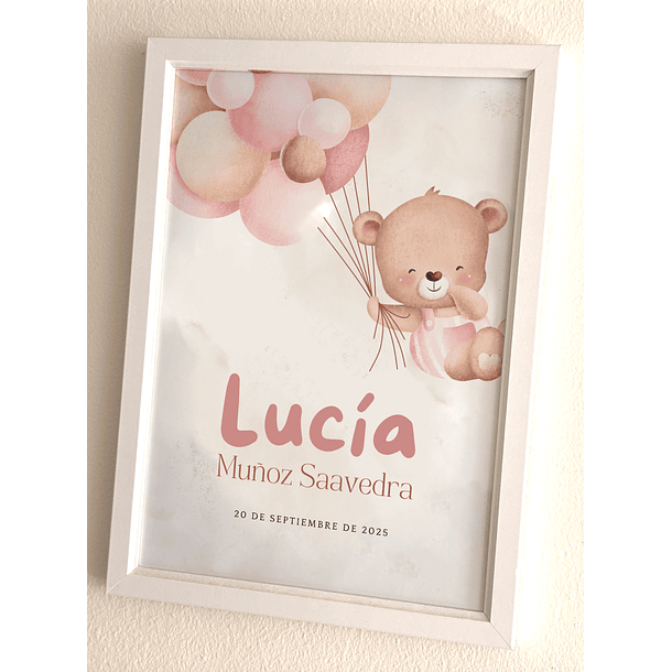 Cuadro Bebé Nombre - Personalizado 2