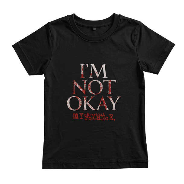 Polera My Chemical Romance Not Okay 1