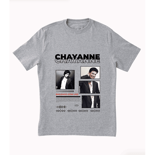 Polera Chayanne 3 - PLOMO