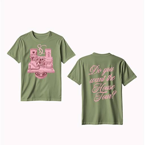 Polera Sabrina Carpenter House Tour - VERDE