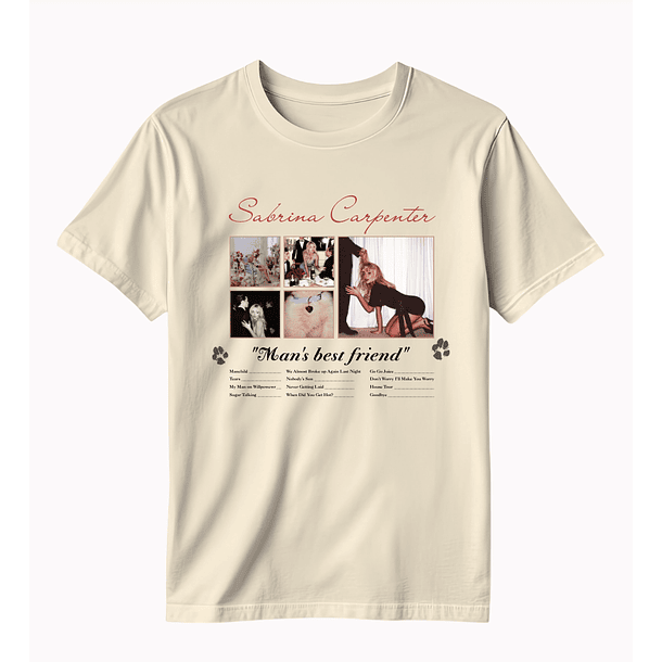 Polera Sabrina Carpenter - Man's best friend 3