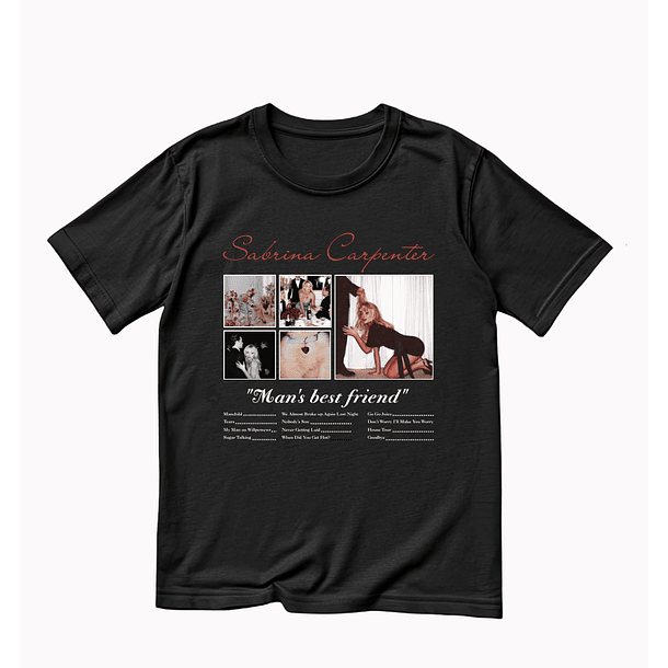 Polera Sabrina Carpenter - Man's best friend 4