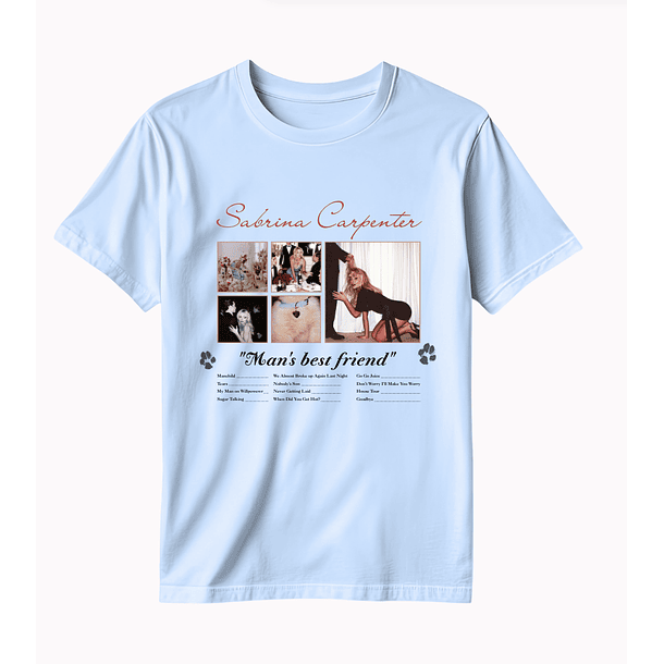 Polera Sabrina Carpenter - Man's best friend 5