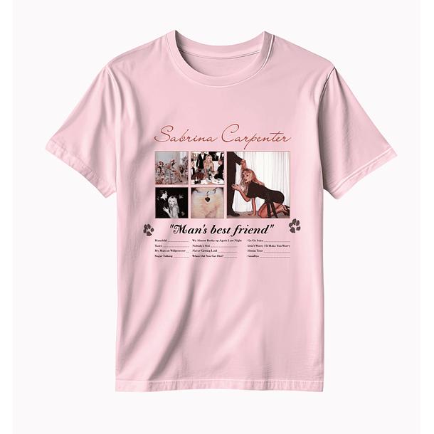 Polera Sabrina Carpenter - Man's best friend 7