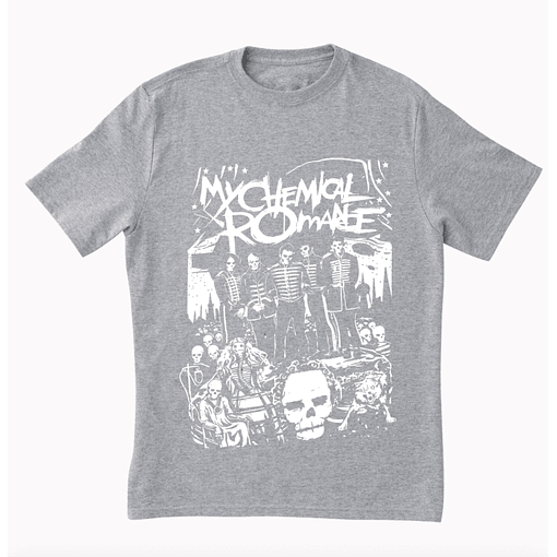 Polera My Chemical Romance 4 - GRIS