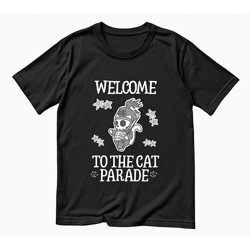 Polera My Chemical Romance Cat Parade