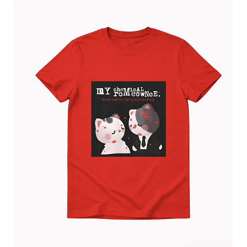 Polera My Chemical Romance 5 - ROJO