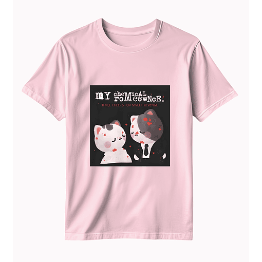 Polera My Chemical Romance 5 - ROSADO
