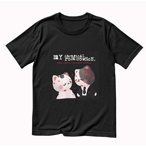 Polera My Chemical Romance 5 - NEGRO