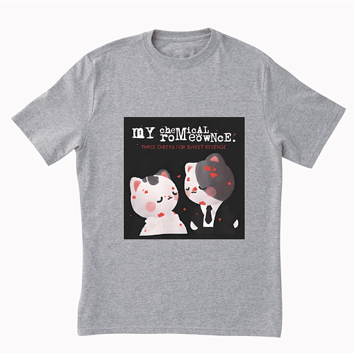 Polera My Chemical Romance 5 - GRIS