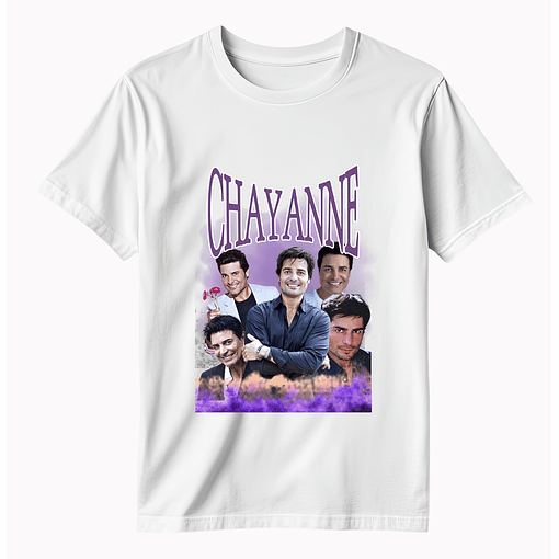 Polera Chayanne 2 - BLANCO