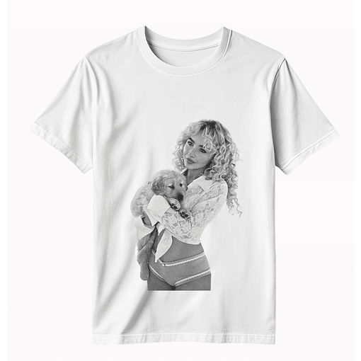 Polera Sabrina Carpenter - BLANCO