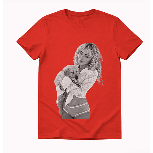 Polera Sabrina Carpenter - ROJO