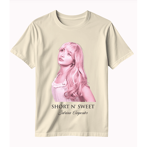 Polera Sabrina Carpenter - CREMA