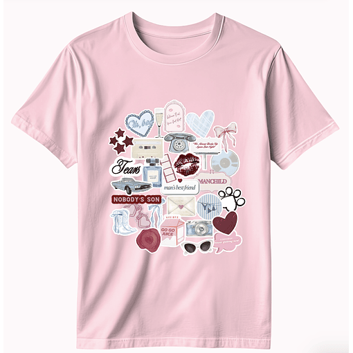 Polera Sabrina Carpenter - ROSA