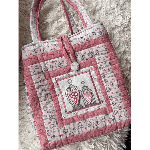 Bolso de género Rosa Chic – Diseño exclusivo de Sylvia Rodriguez