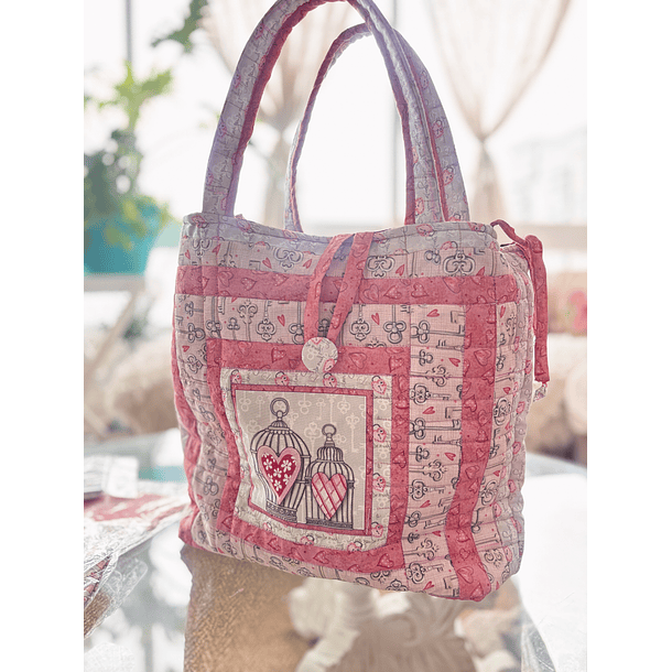 Bolso de género Rosa Chic – Diseño exclusivo de Sylvia Rodriguez 4