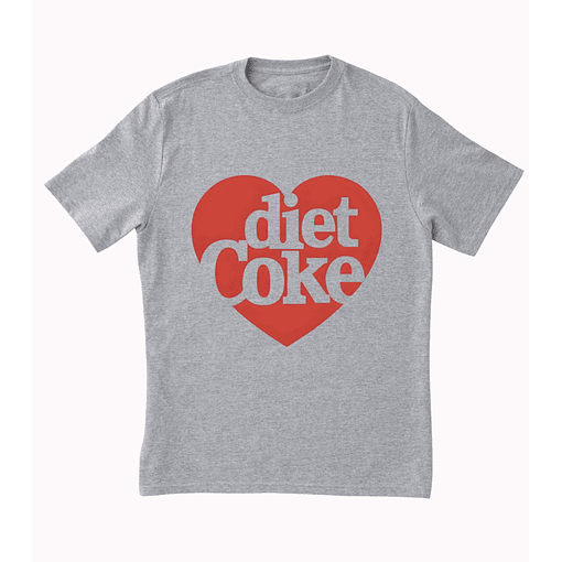 Polera Coke Diet - GRIS
