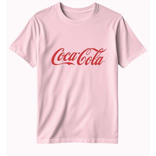 Polera Coca Cola - ROSADO