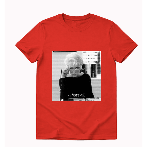 Polera Miranda - That's All - ROJO