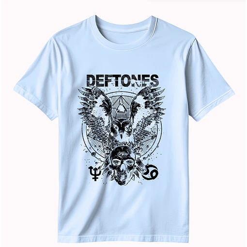 Polera Deftones - CELESTE