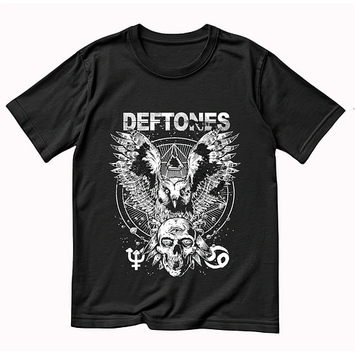 Polera Deftones - NEGRO