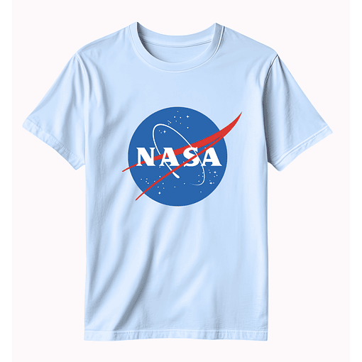 Polera Nasa - CELESTE